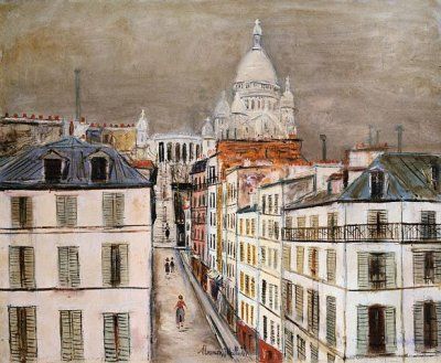 �Street in Montmartre�, de Maurice Utrillo