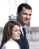 Fernando y Letizia, pr�ncipes de Asturias