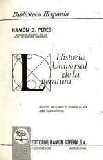 �Historia universal de la literatura�, de Ram�n D. Per�s