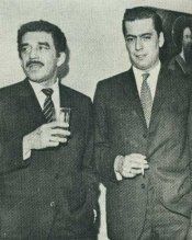 Garc&iacute;a M&aacute;rquez y Mario Vargas Llosa en 1967. Archivo Max Silva Tuesta