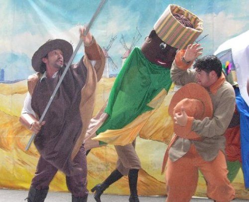 &ldquo;Las aventuras de don Quijote y Sancho Panza&rdquo;, por el grupo S&eacute;ptimo Piso