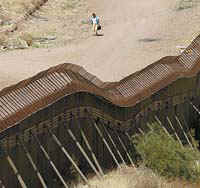 Muro fronterizo M&eacute;xico-USA