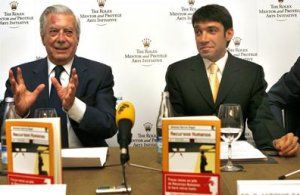Mario Vargas Llosa y Antonio Garc&iacute;a &Aacute;ngel
