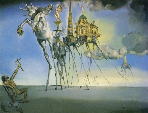 &ldquo;La tentaci&oacute;n de san Antonio&rdquo;, de Salvador Dal&iacute;