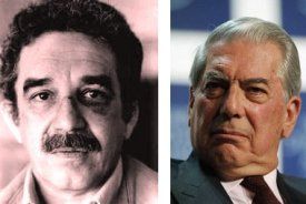 Gabriel Garc&iacute;a M&aacute;rquez y Mario Vargas Llosa