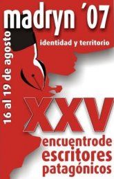XXV Encuentro de Escritores Patag&oacute;nicos