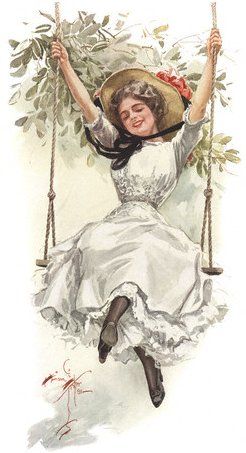 Ilustraci&oacute;n: Harrison Fisher (1911)