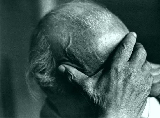 Ernesto S&aacute;bato. Foto: Eduardo Longoni (2005)