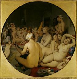 &ldquo;Ba&ntilde;o turco&rdquo;, de Jean-Auguste-Dominique Ingres