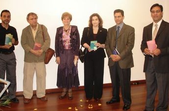 H&eacute;ctor Torres, Rafael Cadenas, Luisiana Itriago, Antonieta Madrid, Pausides Gonz&aacute;lez y Diego Rojas Ajmad
