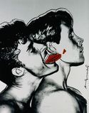 �Querelle�, fotograma del filme de Fassbinder intervenido por Andy Warhol