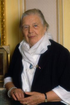 Marguerite Yourcenar. Foto de Pascal Baril