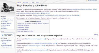 Blogs literarios y sobre libros