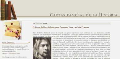 Cartas famosas de la Historia