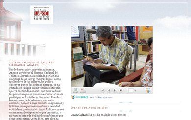 Sistema Nacional de Talleres Literarios - Aragua