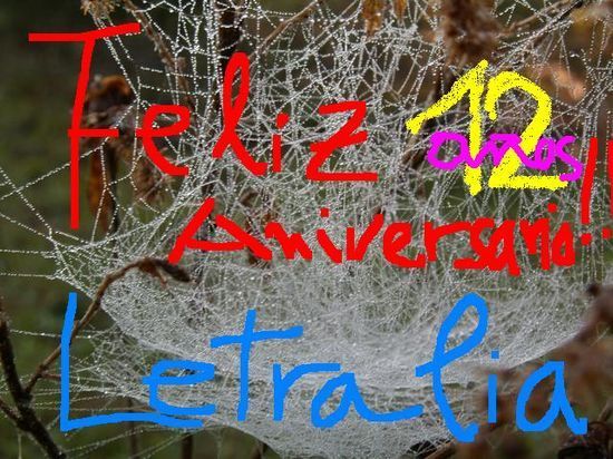 12&ordm; aniversario de Letralia