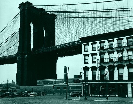 Puente de Brooklyn. Foto: Brett Weston (1943-45)