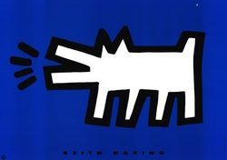 &ldquo;Dog Barking&rdquo;, de Keith Haring