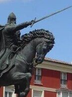 Estatua del Cid en Burgos