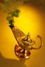 La l�mpara de Aladino. Foto: Don Farrall