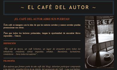 El Caf&eacute; del Autor