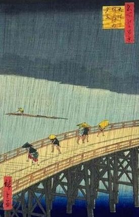 &ldquo;Lluvia sobre el puente Atake&rdquo;, de Utagawa Hiroshige