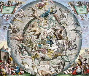 Del atlas &ldquo;Harmon&iacute;a macroc&oacute;smica &rdquo;, de Andreas Cellarius (1663)