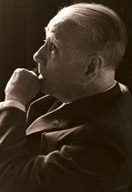 Jorge Luis Borges. Fotograf�a: Horacio Villalobos (1973)