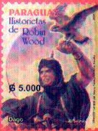 Dago. De la serie de sellos basados en historietas de Robin Wood