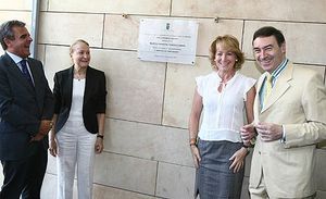 Narciso de Fox&aacute;, Mar&iacute;a Espa&ntilde;a, Esperanza Aguirre y Pedro J. Ram&iacute;rez