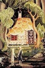 Hansel y Gretel. Ilustraci�n: Kay Nielsen, 1929
