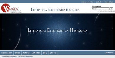 Literatura Electr&oacute;nica Hisp&aacute;nica
