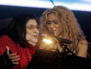 Mercedes Sosa y Shakira