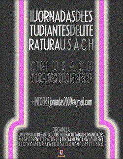 II Jornadas de Estudiantes de Literatura Usach &ldquo;Literatura y Cr&iacute;tica Latinoamericana&rdquo;