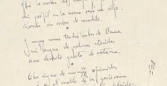 Soneto de Federico Garc&iacute;a Lorca
