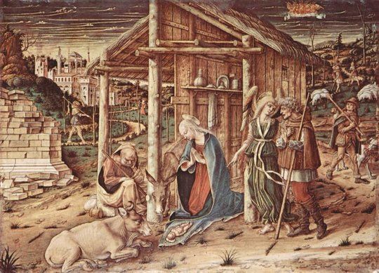 &ldquo;Adoraci&oacute;n de los pastores&rdquo;, por Carlo Crivelli (1490)