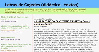 Letras de Cojedes