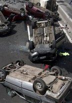 Terremoto de Chile. Fotograf�a: Claudio Reyes