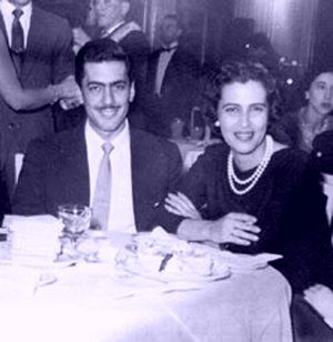 Mario Vargas Llosa y Julia Urquidi