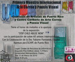 1&ordf; Muestra Internacional de Arte Correo y Poes&iacute;a Visual de Puerto Rico