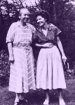 Gabriela Mistral y Doris Dana