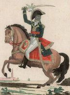 Retrato de Toussaint. Grabado franc�s an�nimo (1802)