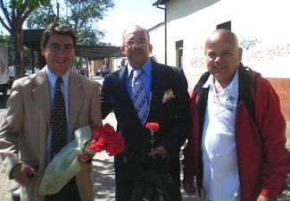 El nieto de &Oacute;scar Castro, Rafael Rosado y Luis Arias Manzo