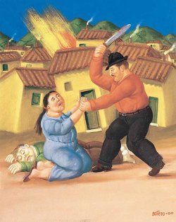 &ldquo;Masacre&rdquo;, de Fernando Botero (2000)