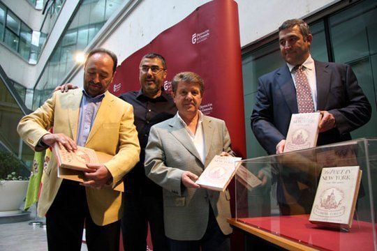 Presentaci&oacute;n de &ldquo;The poet in New York and other poems of Federico Garc&iacute;a Lorca&rdquo;, en Granada