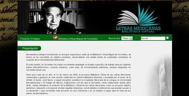 Biblioteca Virtual de las Letras Mexicanas