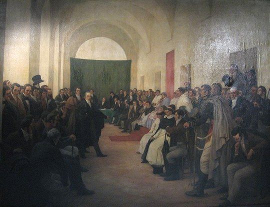 El Cabildo abierto del 22 de mayo de 1810, de Pedro Subercaseaux
