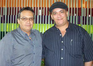 Róger Michelena y Jorge Gómez Jiménez