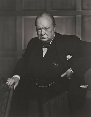 Winston Churchill, por Yousuf Karsh