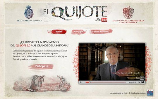 El Quijote en YouTube